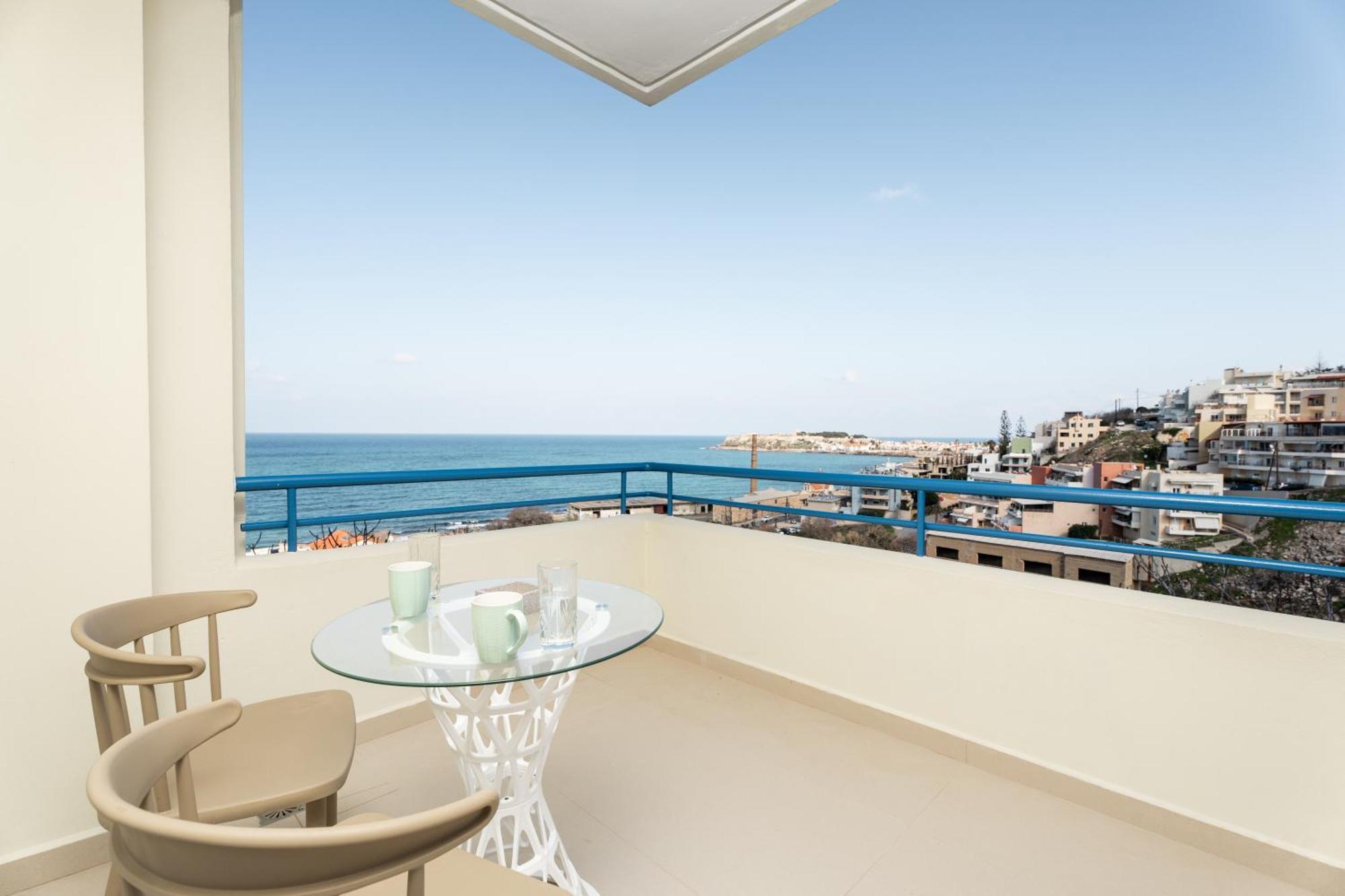 Secret View Apartment, With Private Jacuzzi Rethymno  Exterior photo