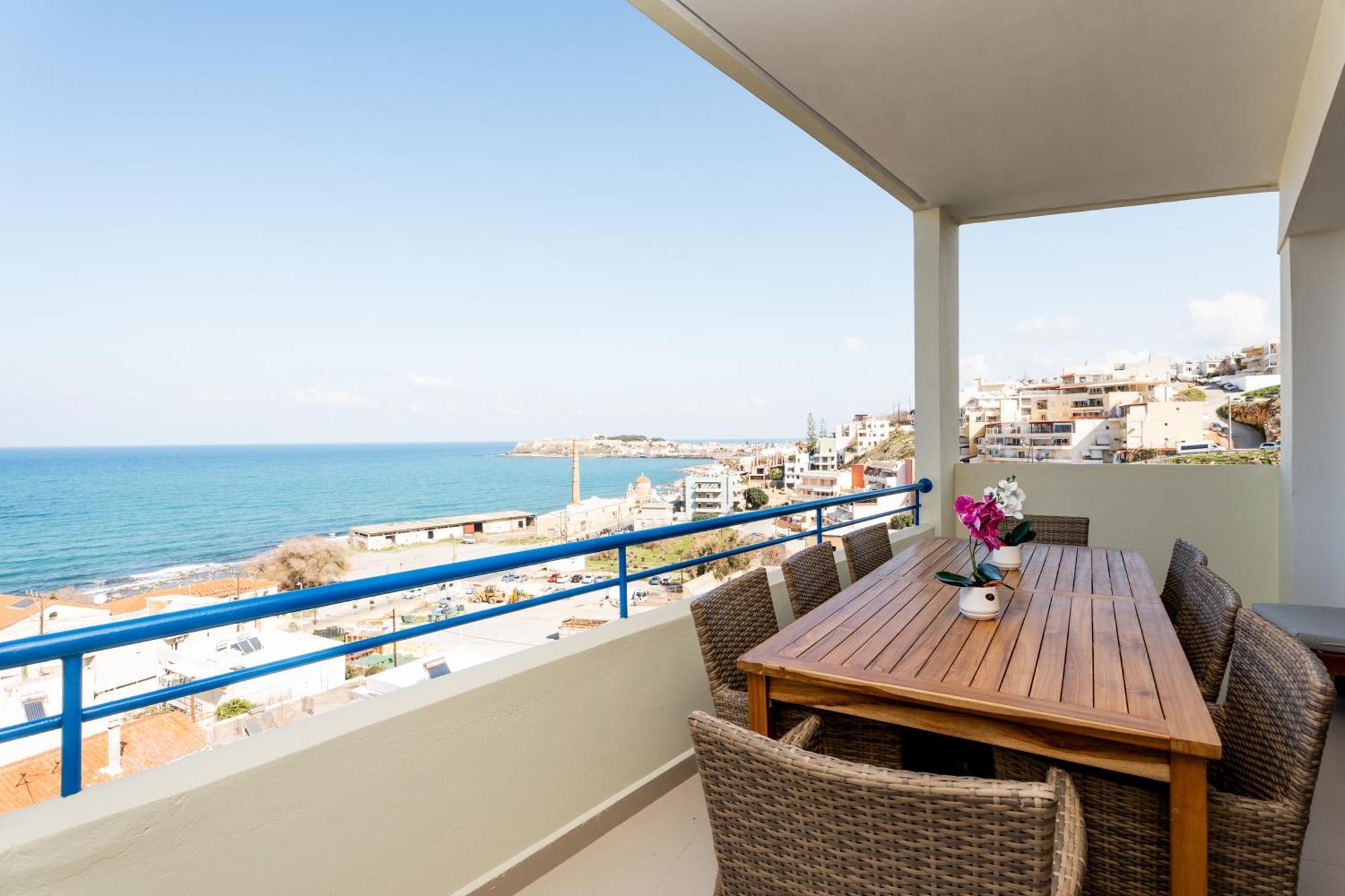 Secret View Apartment, With Private Jacuzzi Rethymno  Exterior photo